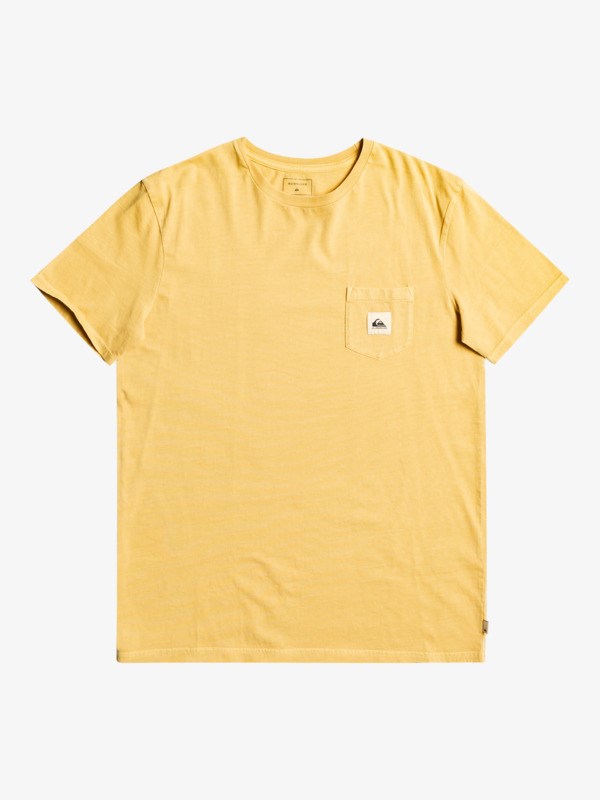 Sinis Proficiat af hebben Quiksilver T Shirts Sale USA - Nugget Gold Sub Mission Pocket Mens